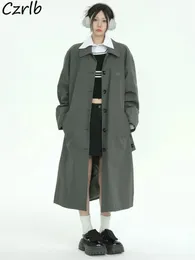 Oversized Trench Coat: Classic Longline, Unisex Style - Shop Now