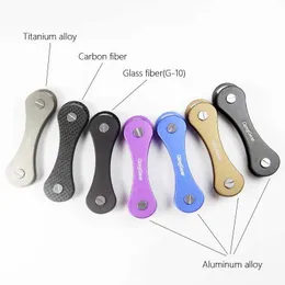 Key Holder Keychain, Extended Key Organizer Glass Fiber Aluminum