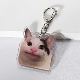Cute Cat Keychains Fun Meme Pendants for Bags Gifts! Shop Now!