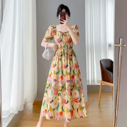 タグ付 未使用 French Bouquet Puff Sleeve Dress 4e7dbd34-123b-4105-8ceb-