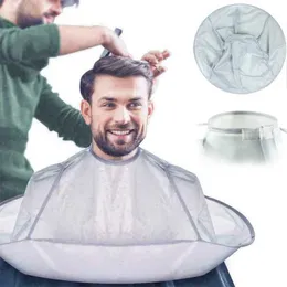 Capas de cabeleireiro: capa de guarda -chuva portáteis para cabelos para  cortes de cabelo em casa, serviços de barbeiro, avental fácil de captador  de