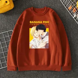 Red Ash Lynx Hoodie Banana Fish Ash Lynx Eiji Okumura Yaoi Anime