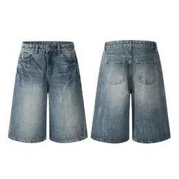 超人気新品 High American - shorts denim Washed Pattern Lightning Street パンツ