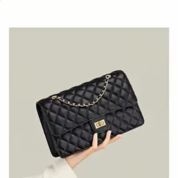 Womens Large Capacity Chain Shoulder Bag - Classic Crossbody