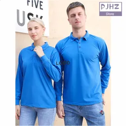 Custom Embroidered Long Sleeve polo polo shirts - Breathable