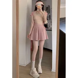 High Waist Ruched Pleated A Line Satin Mini Skirt