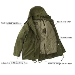 Vintage Style M51 Parka: Winter-Ready Mens Jacket with Hood