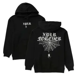 Spider Hoodie Pullover: Mens And Womens Long Sleeve