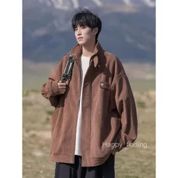 【送料無料/即納】 Work Corduroy Men's mens and Loose Trendy - jackets Clothing