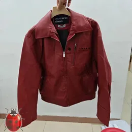 ジャケット・アウター S leather jacket long theredthread THEREDTHREAD/ザレッドスレッド】S leather jacket long