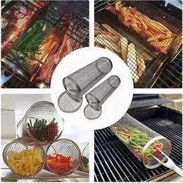 Sunrise Mini Round BBQ Grill Net/Rack – Stainless Steel – Steam Mesh