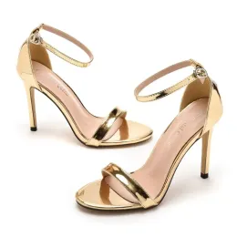 Bulk Womens Summer High Heels: Buckle Heeled Sandals Sexy Thin
