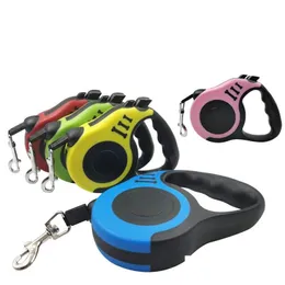 Dog Collars & Leashes Retractable 360° Dog Harness /5M Durable Pet Walking Leash For Small And Medium Dogs Drop Delivery Home Garden P Dhxay