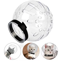 Grooming Cat Muzzle AntiBite Breathable Protective Space Hood AntiLicking Grooming Mask Cats Bathing Grooming Bag Small Pets Supplies