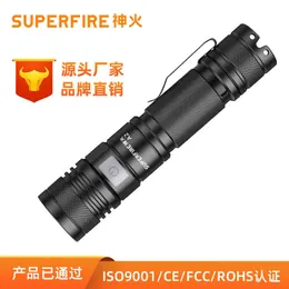 Flashlight led retractable zoom charging high-lighted outdoor flashlight Q240301