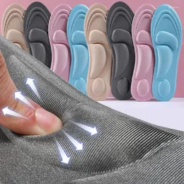 Women Socks 1Pair Unisex 4D Massage Insoles Memory Foam Cushion Orthopedic Pain Relief Sponge Pad Sports Shoe Pads Men Flat Feet Arch Insula