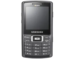 Оригинальные восстановленные сотовые телефоны Samsung C5212, 22 дюйма, GSM, 2G, камера с двумя SIM-картами для пожилых студентов, мобильный телефон1591788