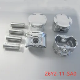 Car accessories engine parts 1 full set piston Z6Y2-11-SA0 STD size for Mazda 3 2004-2012 1.6 Mazda 2 2007-2011 1.5