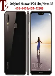 Смартфон Huawei P20 Lite с глобальной прошивкой NOVA 3E Face ID 584-дюймовый полноэкранный экран Android 80 Стеклянный корпус Фронтальная камера 24 МП8056940