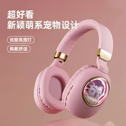 Cross Border Wireless Cartoon New Petworn Headworn Bluetooth Arephones Amphone Game Bass Heavy Game Esports Plans B4