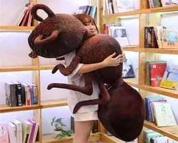 Giant Plush Red Ant fylld mjuk mini Animal Toy Creative Plushie Insect Decor Kids Girls Glicks Gifts Gift 4670100cm 2012142548516501