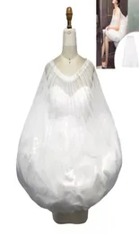 Skirts Arrival Underskirt White SXL Gathering Bridal Helper Buddy Wedding Dress Gown Slip Petticoat Save You From Toilet Water4078070