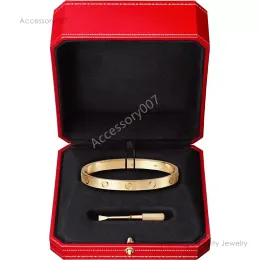 designer jewelry braceletLuxury Screwdriver Women's Bracelet Classic Designer Cuff Bracelet Girls' Holiday Gift 316L Stainless Steel Jewelry With box