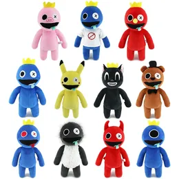 Wholesale cute black cat plush toys Children's games Playmates holiday gift room decoration claw machine prizes kid birthday gifts