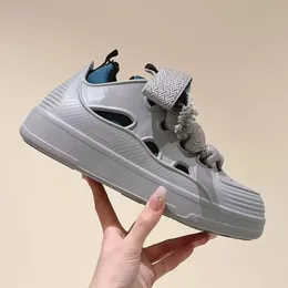 2024 Çıkarılabilir Değiştirilebilir Kalın Sole Sıradan Ayakkabı Yuvarlak Toe Dantel Yukarı Lav Yürüyüş Solun Ayakkabı Bahar Sonbahar Sneaker Unisex Baba Ayakkabı Bur