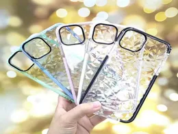 Diamentowa obudowa dla iPhone 11 Pro XR XS MAX Soft TPU ShockProof Cover Protector Crystal Bling Glitter Gume Case dla Samsung S10 PLU2134391