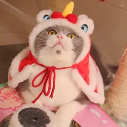 أزياء القط أزياء الأسد أستيقظ واكب عباءة هريرة شال دافئ الشتاء شال