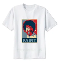 Bob Ross Men Basic T Shirts Solid Top Tees Slim Fit Male O Neck Tshirt Fashion Short Sleeve 2019 디자인 T 셔츠 For9583617