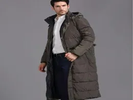 Men039s Down Parkas Long Men039s Clothing Winter Jacket Men Coat Bodywarmer Hooded Fashion Casacos Masculino9854619