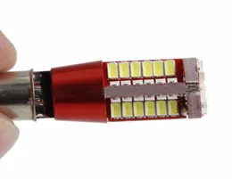 4x Bax9S 150°57SMD 3014 LED CARBUSエラーライセンスプラターエディングテールライトソースパーキングホワイト12V7440632