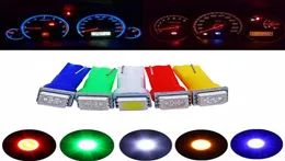 200x 12v 24v t5 5050 1smd instrumento lâmpada cunha led branco verde amarelo rosa vermelho azul carro auto dashboards calibre bulbs5230480