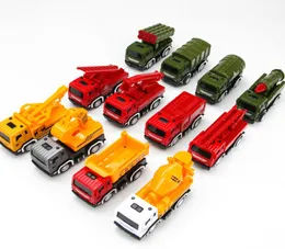 Alloy Car Model Toy Rocket Car Fire Fighting Truck Machineshop Truck Oil Tank Car for Kid039 Birthday039 Gifts Collect5604233
