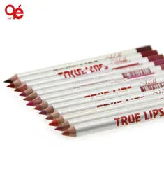 Cały 12 -szt. Ołówek oka ołówka Make Up Lips Pencils Sticks Eye Makeup Cosmetics1476543