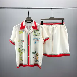 Designer men's set top tracksuits Mens luxury short sleeves shirt fashion Beach shorts Summer suit kinds of choice size M-3Xl #039