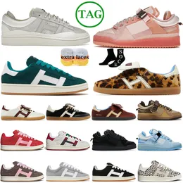 Замша 00s 00 Forum Low Bad Bunny Повседневная обувь Wales Bonner Pony Leopard Low Vintage OG Original Crystal White Black Gum Спортивные дизайнерские кроссовки Кроссовки