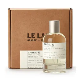 Labo Le Neutral Perfume 100ml Santal 33 Bergamote 22 Rose 31 Noir 29 Long Brand Eau de Parfum 지속 향수 옥수수 Cologne