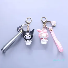 Cartoon-Schlüsselanhänger, PVC-Schlüsselanhänger, Cinnamoroll Bad Maru, süßer, lustiger Anhänger, Schmuck