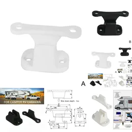 New New New T Shape Kit Stop Retaining Catch Latch For Rv Camper Motorhome Boat Retainer Holder Door Stopper