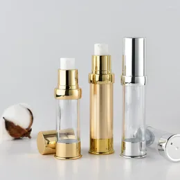 Storage Bottles 15/20/30ml Spray Bottle Empty Airless Pump Mini Portable Vacuum Cosmetic Lotion Treatment Travel Containers Dispenser