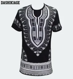 Dashikiage unisex kvinnor men039s afrikanska dashiki tshirt boho hippie kaftan festlig stam zigenare etnisk topp traditionell blus6140740