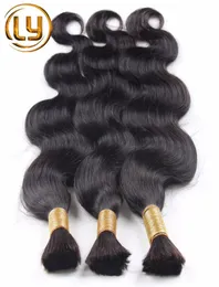 New 2016 Grade 7a Micro mini Braiding Hair Brazilian Bulk Hair For Braiding 3 Bundles Lot 100 Human Wet And Wavy Brazilian Braidi5026089