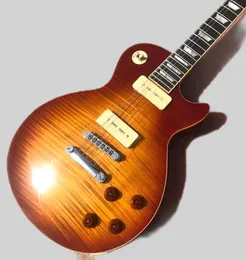 Custom Shop, standard electric guitar, one piece of body neck, Tune-o-Matic bridge, Rosewood binding, free shipping