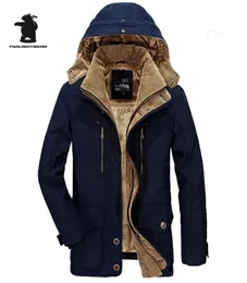 Desinger Mens Parkas New Fashion High Quality Fleece Thicken Casual Winter Jacket Män varm överrock plus storlek 6xl outwear CF0298851253