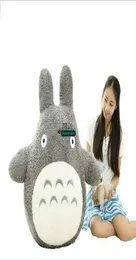 Dorimytrader 100 سم مضحك أفخم ناعم محشوة كبيرة أنيمي Totoro هدية عيد ميلاد لطيفة للأطفال DY606368162903