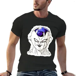 Men's Polos Sketch Frieza T-Shirt Anime Tops Mens T Shirts