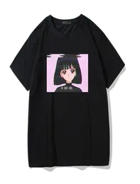 Anime Vaporwave T-shirt oversize da uomo Ragazza triste Giapponese Sailor Saturn Moon Moda Punk Men039s Tshirt Harajuku Retro Tee Tops3672811